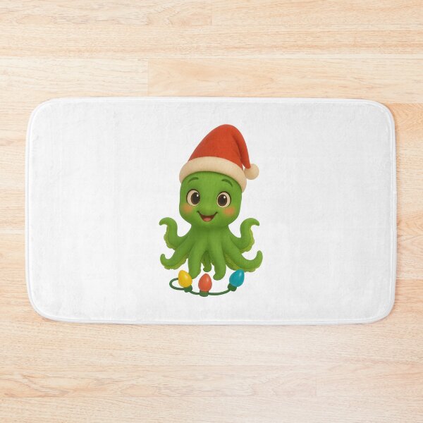 Item preview, Christmas Kraken Girl designed and sold by Sillytoe.
