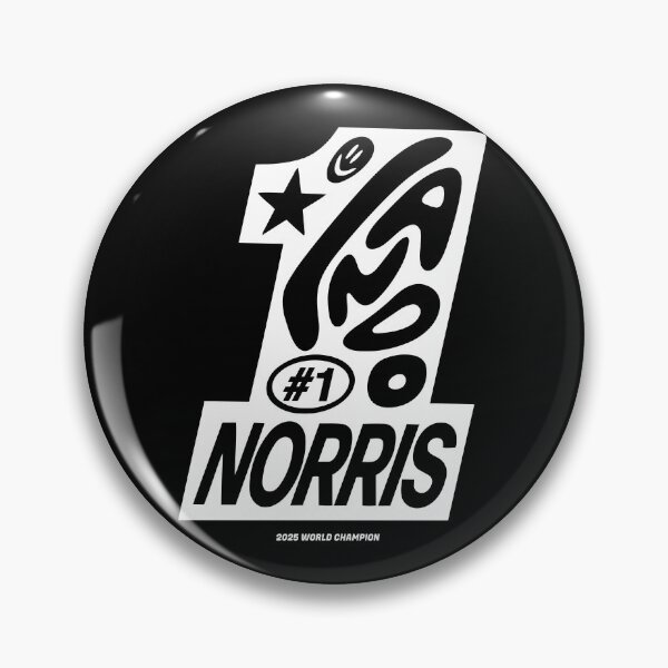 Item preview, Lando Norris McLaren Formula 1 World Champion 2025 White Design designed and sold by Novaque.