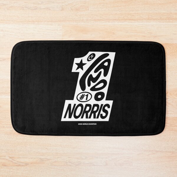 Item preview, Lando Norris McLaren Formula 1 World Champion 2025 White Design designed and sold by Novaque.