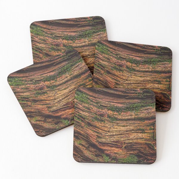 Item preview, Decaying Wood and Moss – Dark Organic Texture Abstract designed and sold by LRPhotoart.