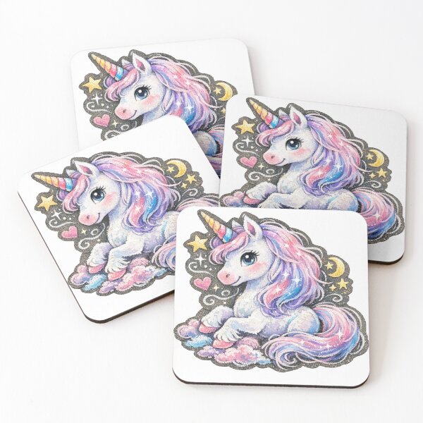 Item preview, Sidewalk Chalk Unicorn designed and sold by PassionforLove.