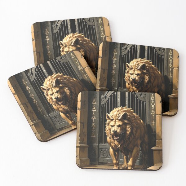 Item preview, Cerberus Guarding the Gates – Gothic Dark Academia Fantasy designed and sold by semenol.