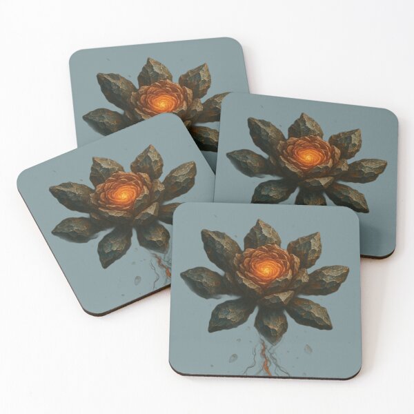Item preview, rocky moonflower designed and sold by Ecosetereos.