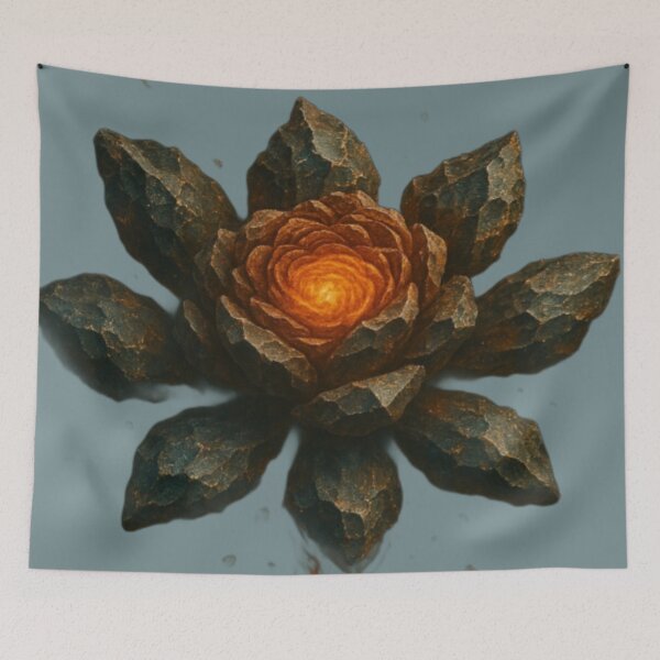 Item preview, rocky moonflower designed and sold by Ecosetereos.