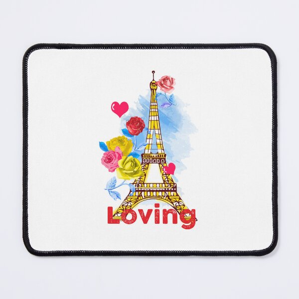 Item preview, Loving Paris Eiffel Tower - Romantic Flowers Eiffel Tower designed and sold by Instants Design.