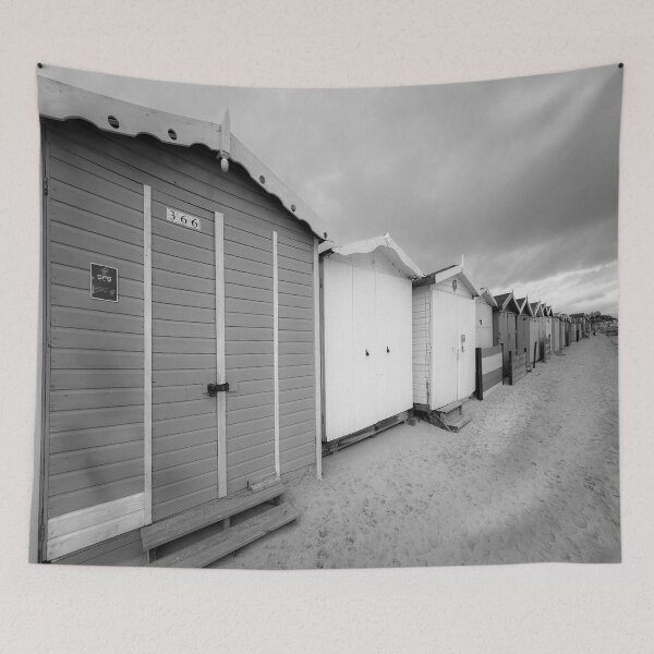 Item preview, English Beach Huts Infrared designed and sold by Londonimages.