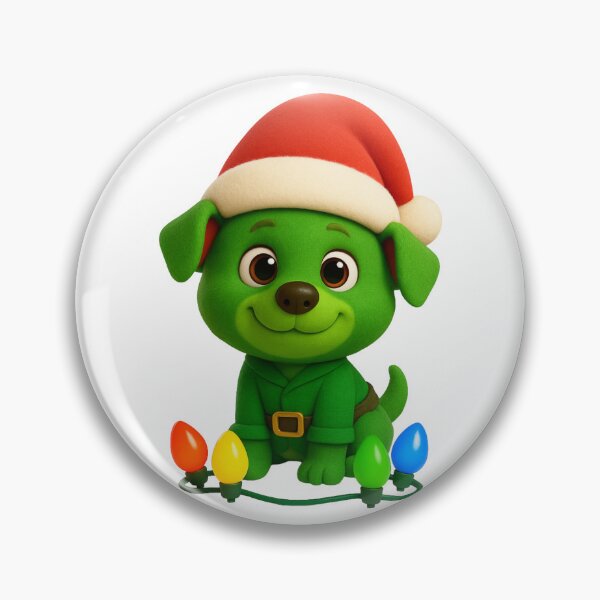 Item preview, Christmas Leprechaun Dog designed and sold by Sillytoe.