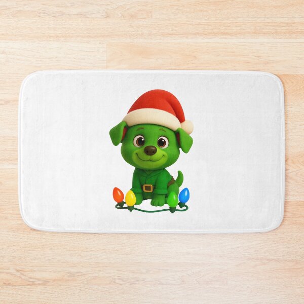 Item preview, Christmas Leprechaun Dog designed and sold by Sillytoe.