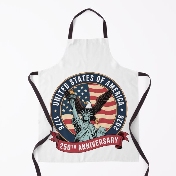 Aperçu de l'œuvre États-Unis d'Amérique 250e anniversaire Aigle patriotique 250e anniversaire 2026 Humour créée et vendue par Meryem Mamouni.