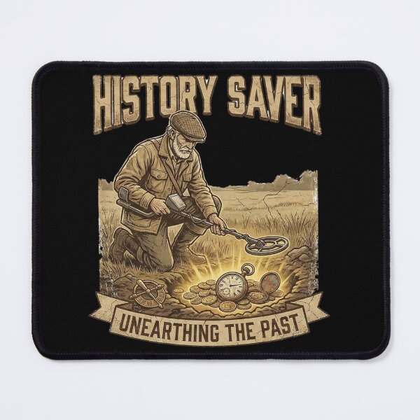 Item preview, History Saver Metal Detecting Vintage Design designed and sold by Michalsky99.