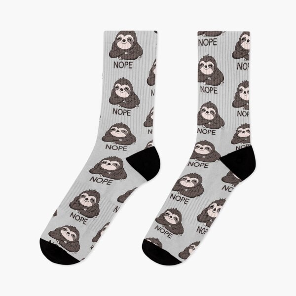 Item preview, Nope Sloth designed and sold by Angela’s Doodles.