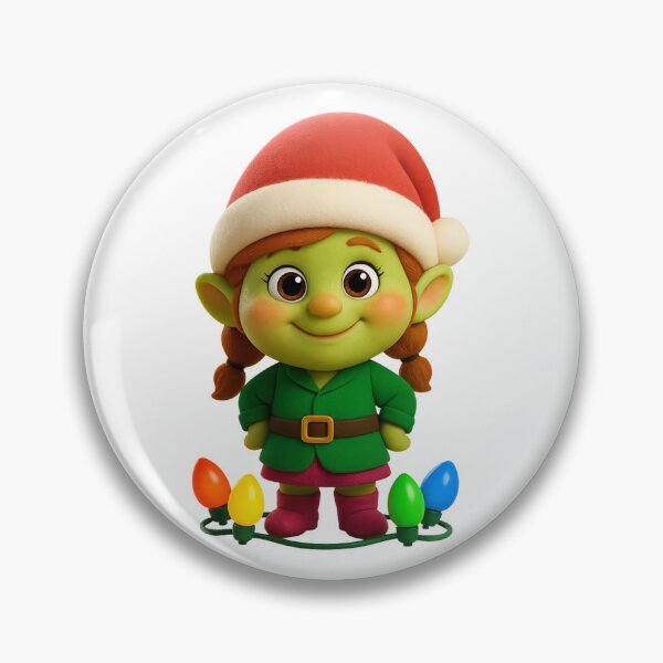 Item preview, Christmas Leprechaun Girl designed and sold by Sillytoe.