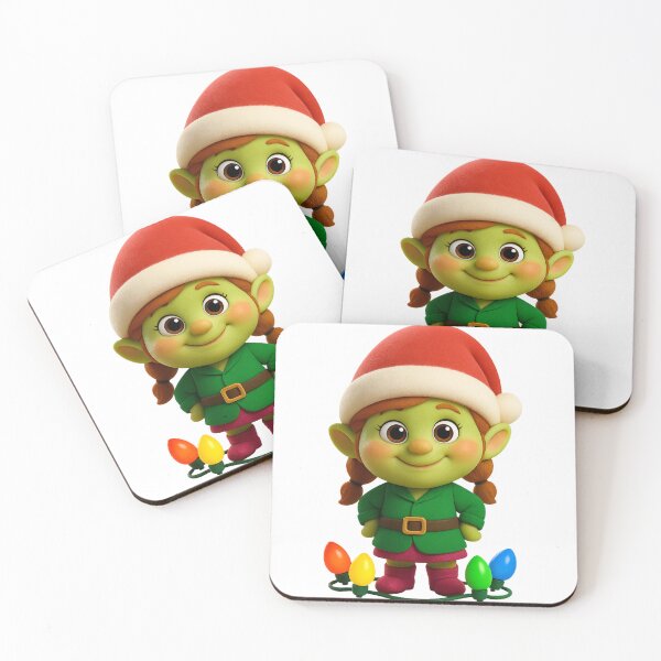 Item preview, Christmas Leprechaun Girl designed and sold by Sillytoe.