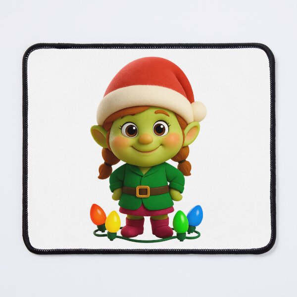 Item preview, Christmas Leprechaun Girl designed and sold by Sillytoe.