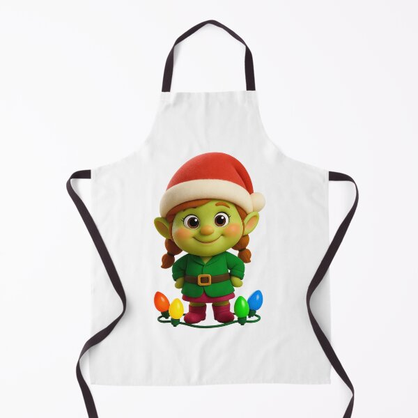 Item preview, Christmas Leprechaun Girl designed and sold by Sillytoe.