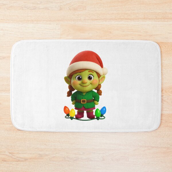 Item preview, Christmas Leprechaun Girl designed and sold by Sillytoe.