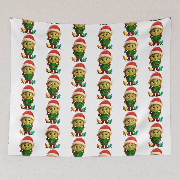 Item preview, Christmas Leprechaun Girl designed and sold by Sillytoe.
