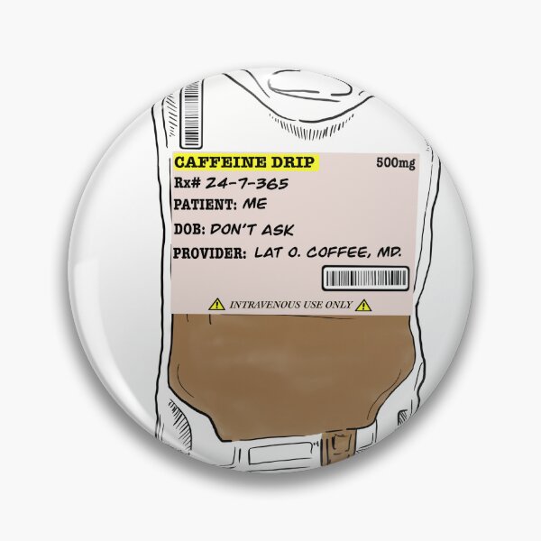 Item preview, Caffeine drip designed and sold by Byte Sized Artworks.