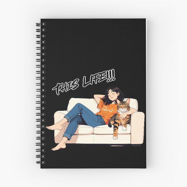 Item preview, This life, single with a cat designed and sold by LiskoDesign.