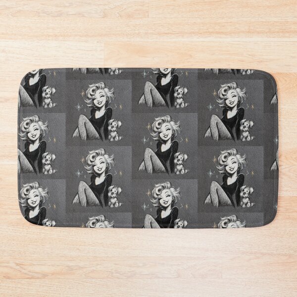 Item preview, Vintage Glam Muse Retro Starlet Sketch Chalk Glam Aesthetic Design designed and sold by ShaBooBooBeh.