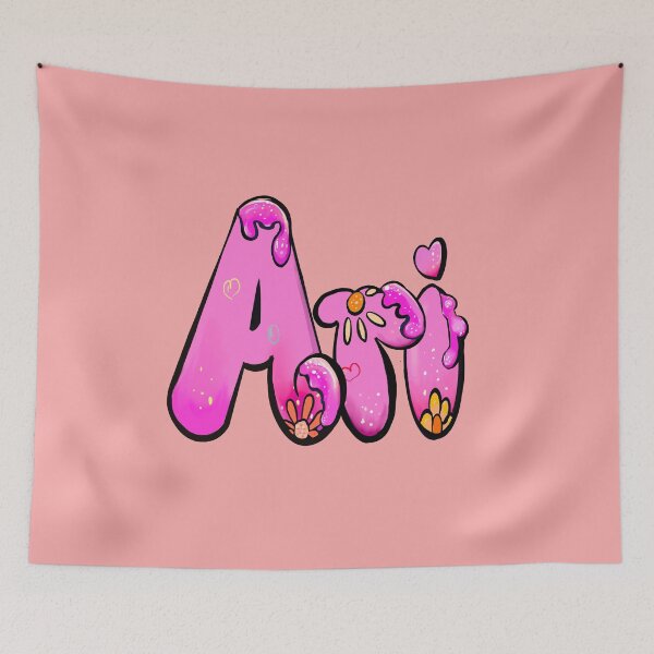 Item preview, Ari Name in pink Top 10 Best Personalized gift for girls and women  designed and sold by Artonmytee.