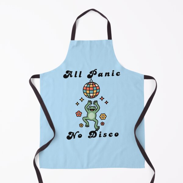 Item preview, All Panic No Disco Funny Retro Frog Art designed and sold by Mars Babe.