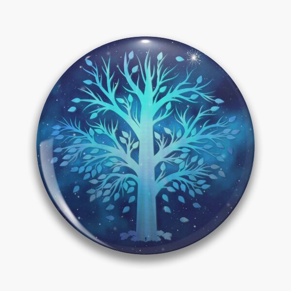 Item preview, Glowing Tree Life Galaxy Night Art designed and sold by 3DDesignSpot.