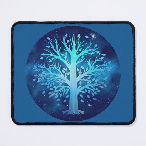 Item preview, Glowing Tree Life Galaxy Night Art designed and sold by 3DDesignSpot.