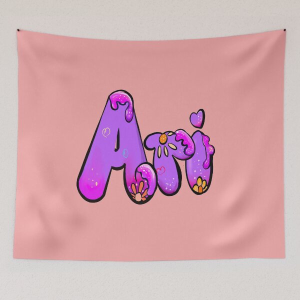 Item preview, Ari Name in purple Top 10 Best Personalized gift for girls and women  designed and sold by Artonmytee.