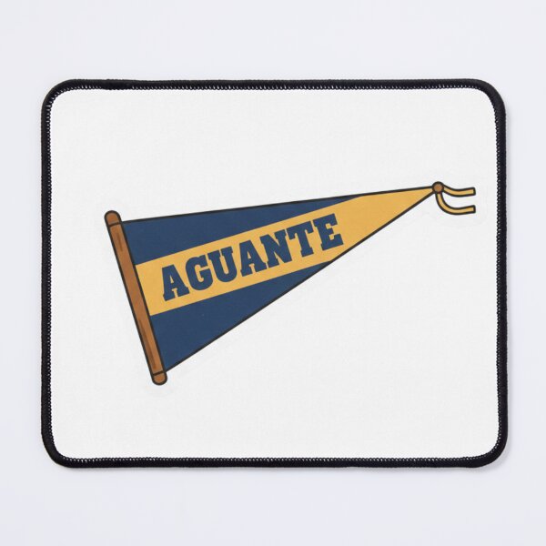 Item preview, Vintage Pennant with "Endurance" Text - Retro Sporty Style Blue and Gold designed and sold by ARTEDEPORTE.