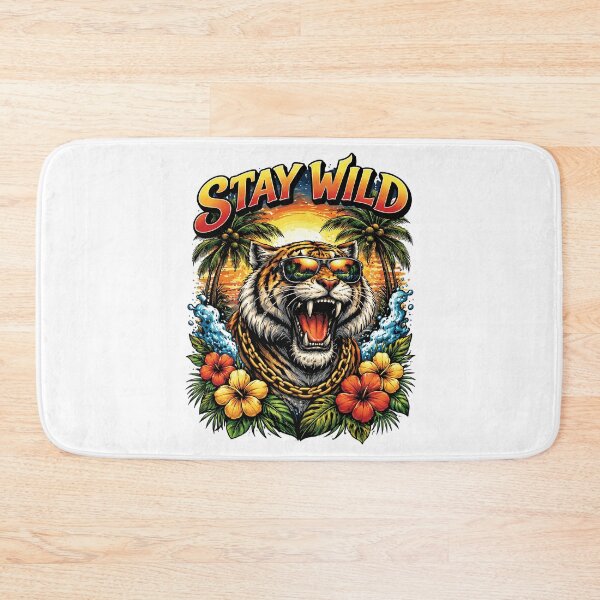 Item preview, Stay Wild Tiger - stay wild designed and sold by tuschollos.