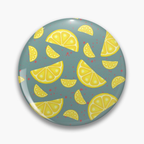Item preview, Summer Lemon Slice Pattern designed and sold by ApricityPhrases.