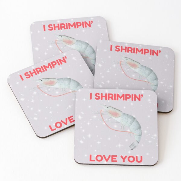 Item preview, Shrimps Love You  designed and sold by vinylenergyart.