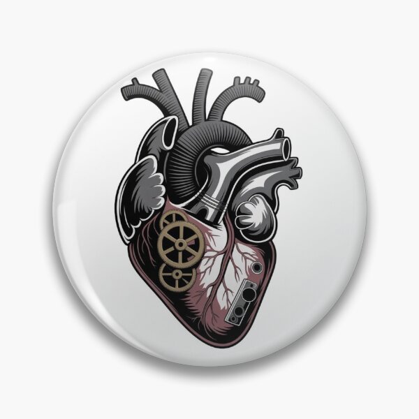 Item preview, Steampunk Mechanical Heart - Cybernetic Anatomy Art designed and sold by Mr-wow.