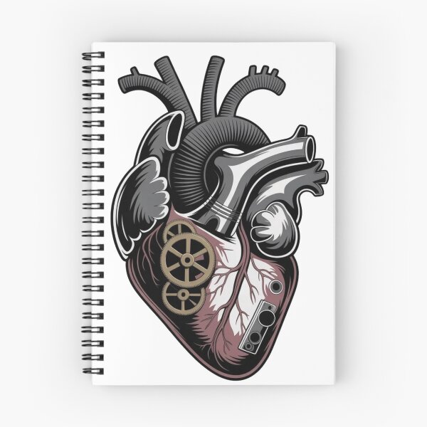 Item preview, Steampunk Mechanical Heart - Cybernetic Anatomy Art designed and sold by Mr-wow.