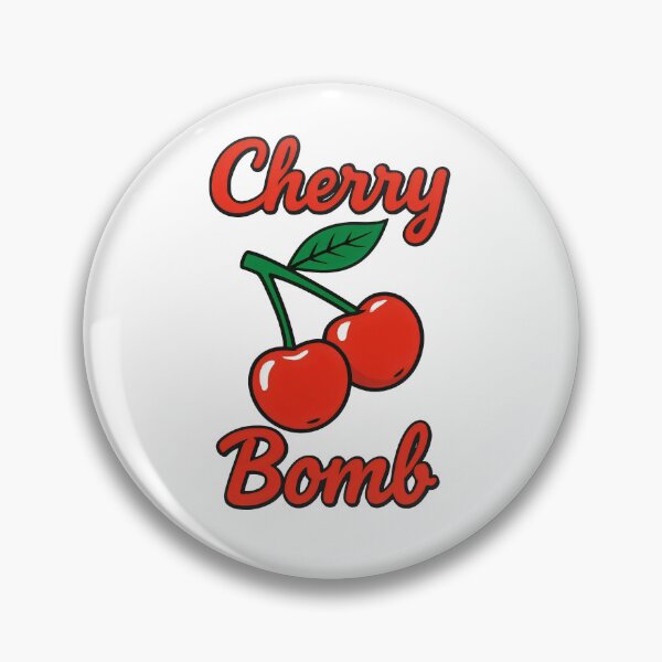 Item preview, Retro cherry bomb. designed and sold by MyHappyArtShop.