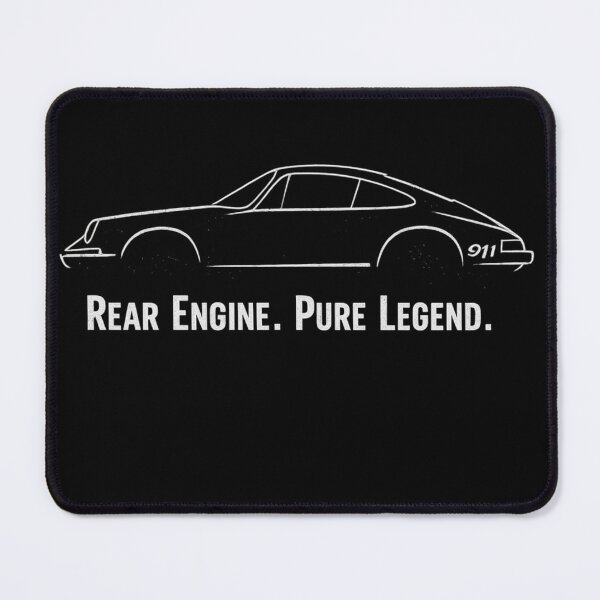 Item preview, Rear Engine. Pure Legend. – Minimal Silhouette designed and sold by PrintHorizonD.
