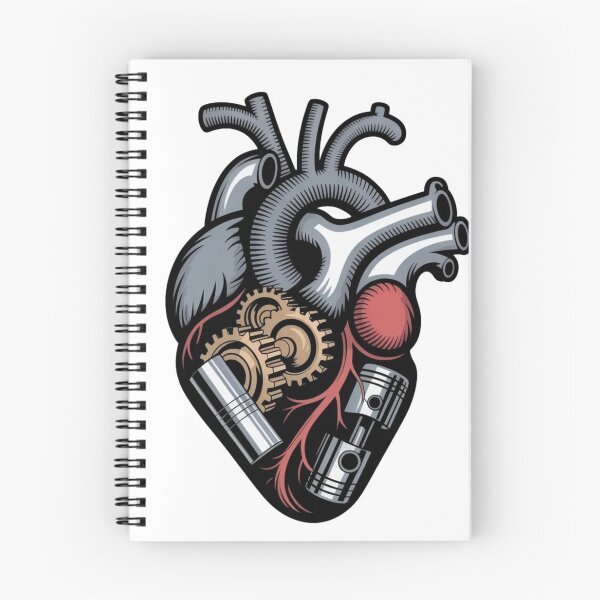 Item preview, Mechanical Engine Heart - Cybernetic Anatomy Art designed and sold by Mr-wow.