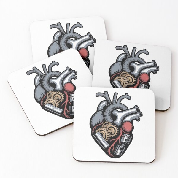 Item preview, Mechanical Engine Heart - Cybernetic Anatomy Art designed and sold by Mr-wow.