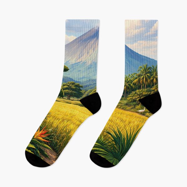 Item preview, Nicaragua Illustration Travel Art Vintage designed and sold by KrisSidDesigns.