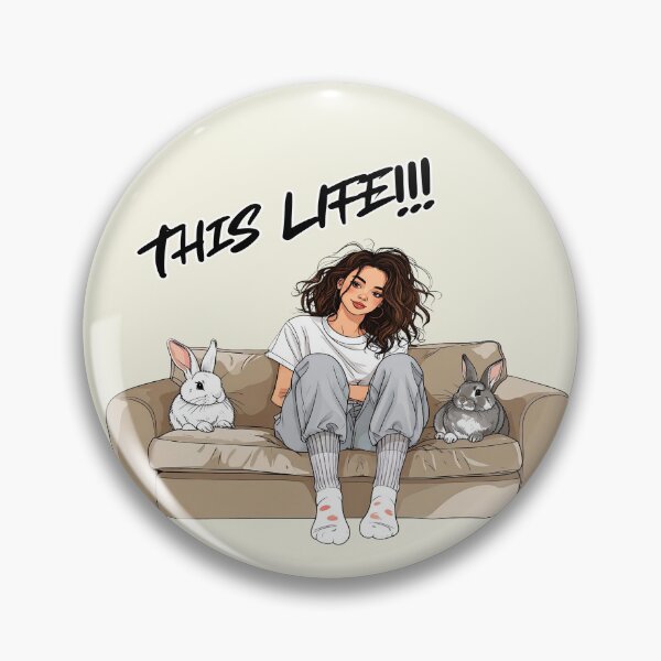 Item preview, This life, single with rabbits designed and sold by LiskoDesign.