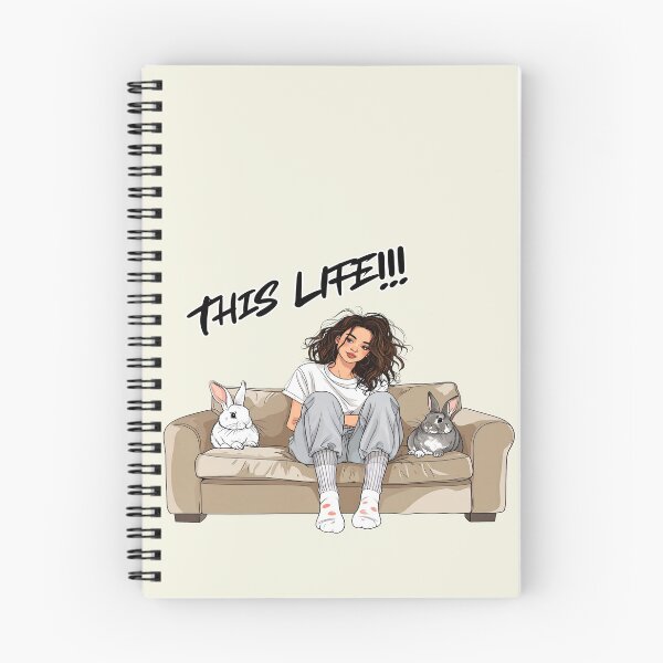 Item preview, This life, single with rabbits designed and sold by LiskoDesign.