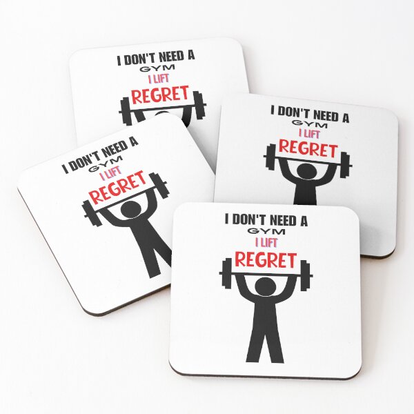 Item preview, I Don't Need a Gym I Lift Regret - Funny Gym Meme designed and sold by THMKagutsuchi.