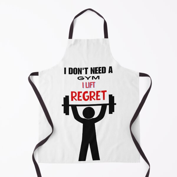 Item preview, I Don't Need a Gym I Lift Regret - Funny Gym Meme designed and sold by THMKagutsuchi.