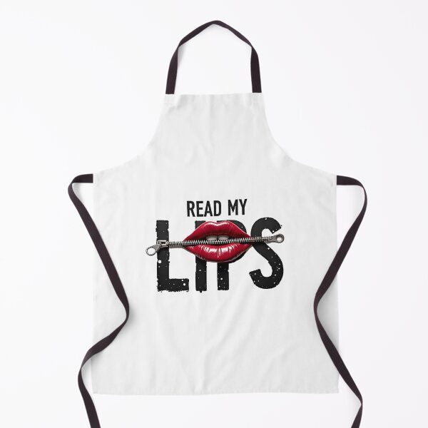 Item preview, Read My Lips – Zipped Lips Sassy Silent Attitude Design designed and sold by Vajid Designs .