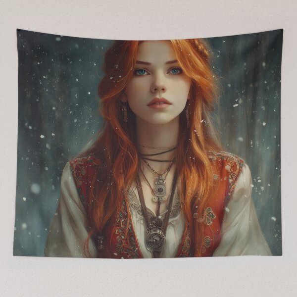 Item preview, Ember of the Winter Silence designed and sold by oanaunciuleanu.