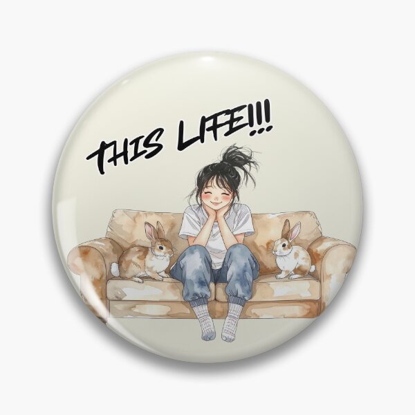 Item preview, This life, single with rabbits designed and sold by LiskoDesign.