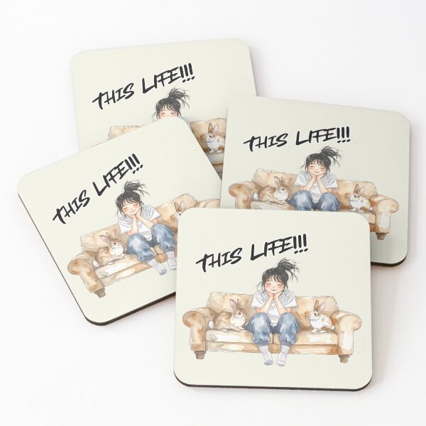 Item preview, This life, single with rabbits designed and sold by LiskoDesign.