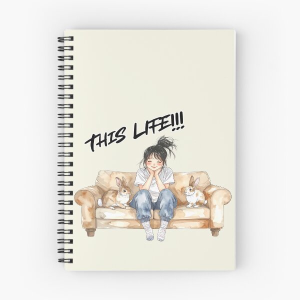 Item preview, This life, single with rabbits designed and sold by LiskoDesign.