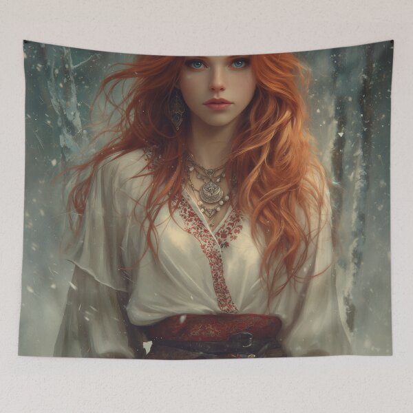 Item preview, Ember of the Winter Silence designed and sold by oanaunciuleanu.